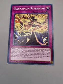 CYAC-EN073 MANNADIUM REFRAMING COMMON 1ST EDITION YuGiOh CARD - Image 2