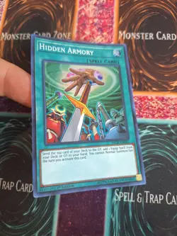 Yugioh Hidden Armory INCH-EN042 Super Rare 1st Edition Near Mint - Image 2