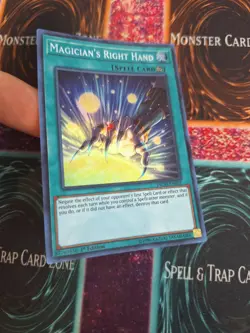 Yugioh Magician's Right Hand INCH-EN057 Super Rare 1st Edition Near Mint - Image 2
