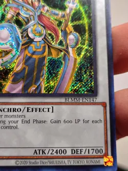 YuGiOh! - Magical Android BLMM-EN147 Secret Rare 1st Edition Near Mint - Image 3