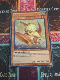 Yugioh Petiteranodon SR04-EN000 Ultra Rare 1st Edition Near Mint - Image 1