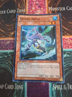 Yugioh Gishki Abyss HA05-EN031 Super Rare 1st Edition Near Mint - Image 1