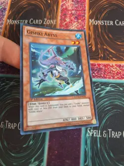 Yugioh Gishki Abyss HA05-EN031 Super Rare 1st Edition Near Mint - Image 2
