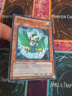Yugioh Gusto Egul HA05-EN038 Super Rare 1st Edition Near Mint - Image 2