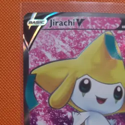 Pokemon TCG Jirachi V Astral Radiance Holo Card 170/189 Full Art Ultra Rare - Image 2