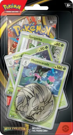 Pokemon Trading Card Game - Mega Evolution Checklane Blister (Meowscarada) - Image 1