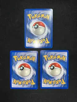 3 Card Lot Pokemon Card Collection Holos Full Arts 16/165 E Reader Holo Machamp - Image 3