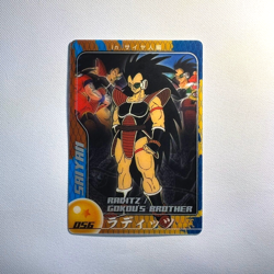 S1207 Raditz 056 Japanese Dragon Ball x Morinaga Clear Wafer Card - Image 1