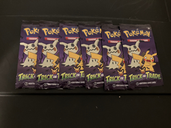 Lot Of 18 Packs Pokemon Trick Or Trade Additional Game Cards TCG - Image 2