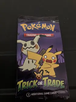 Lot Of 18 Packs Pokemon Trick Or Trade Additional Game Cards TCG - Image 3