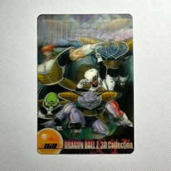 S1564 The Ginyu Force 3D 168 Japanese Dragon Ball x Morinaga Clear Wafer Card - Image 1