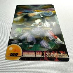 S1564 The Ginyu Force 3D 168 Japanese Dragon Ball x Morinaga Clear Wafer Card - Image 2