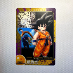S1795 Son Goku 130 Japanese Dragon Ball x Morinaga Clear Wafer Card - Image 1