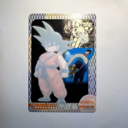 S1795 Son Goku 130 Japanese Dragon Ball x Morinaga Clear Wafer Card - Image 2