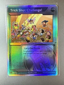 Card Party 2 Trick Shot Challenge Card June 14 - 16 2024 Orlando Florida 9 / 10 - Image 1