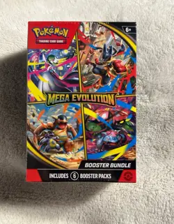 Pokemon Trading Card Game Mega Evolutions Booster Bundle - 6 Booster Packs - Image 1