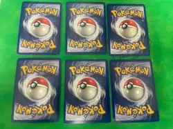 Pokemon Base Set Holo Lot Damaged Blastiose Mewtwo Zapdos Alakazam 6 Cards - Image 2