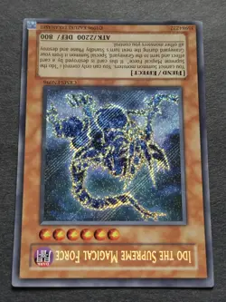Ido the Supreme Magical Force, from the Crimson Crisis CRMS-EN096 Yu-Gi-Oh Card - Image 2