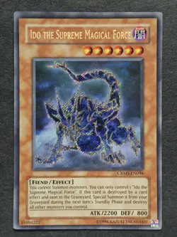 Ido the Supreme Magical Force, from the Crimson Crisis CRMS-EN096 Yu-Gi-Oh Card - Image 3