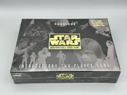 Star Wars Premiere Customizable Card Game Introductory 2-Player Game 1995 Sealed - Image 1