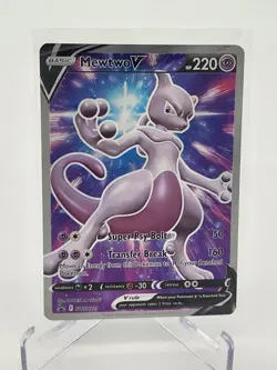Mewtwo V SWSH229 SWSH: Sword & Shield Promo Cards Near Mint (NM) - Image 1