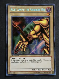 Right Arm of the Forbidden One, 1st Edition LCYW-EN304 Yu-Gi-Oh card - Image 3