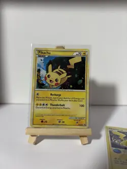 Pikachu HGSS03 Holo Black Star Promo Card - Image 1