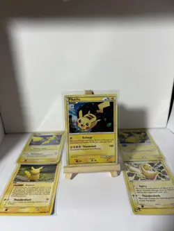 Pikachu HGSS03 Holo Black Star Promo Card - Image 2