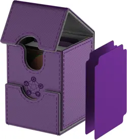 Deck Box Compatible with MTG Cards, Trading Card Case with 2 Dividers per Holder - Image 2