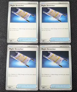 Night Stretcher 061/064 Shrouded Fable Pokemon TCG Card x4 Playset (NM) - Image 1