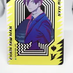10 Aki Hayakawa Spade Chainsaw Man PLAYNG CARDS TATSUKI FUJIMOTO JUMP MAGAZINE - Image 3