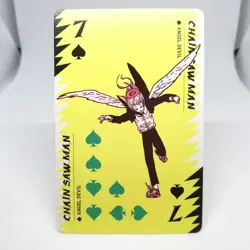 7 Angel Devil Spade Chainsaw Man PLAYNG CARDS TATSUKI FUJIMOTO JUMP MAGAZINE - Image 1