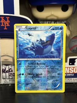 Pokemon TCG XY Breakpoint - Lapras #28/122 - Reverse Holo Card - Image 1