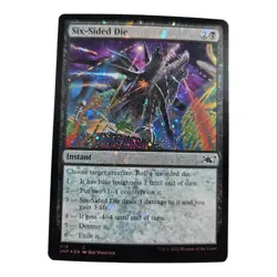 Six-Sided Die #378 Galaxy Foil Common MTG 2022 Unfinity (UNF) - Image 1