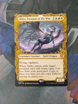 Shiko, Paragon of the Way - Showcase | 7% Off 2+ | Dragonstorm | NM | MTG - Image 1