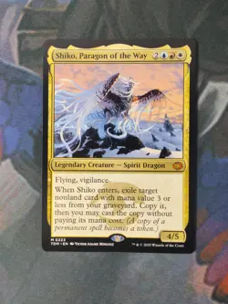 Shiko, Paragon of the Way | 7% Off 2+ | Dragonstorm | NM | MTG - Image 1