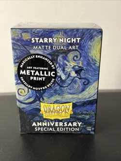 Dragon Shield Starry Night Matte Dual Art Sleeves Standard Size - Image 1