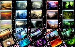 GirlGames - MTG M21 COLLECTOR SET - LP 1X EA BASIC LAND WITH FOIL SHOWCASE LANDS - Image 2