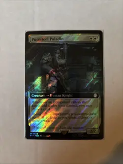 Puresteel Paladin (Extended Art) (Surge Foil) Universes Beyond: Fallout Foil - Image 2