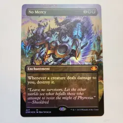 Magic the Gathering - No Mercy (Borderless,Foil) - Dominaria Remastered - NM - Image 1