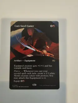 Cori-Steel Cutter (Borderless) Tarkir: Dragonstorm Regular - Image 1