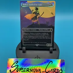 Haliya, Guided by Light (Borderless) Edge of Eternities Foil - Image 1