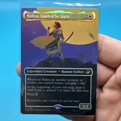 Haliya, Guided by Light (Borderless) Edge of Eternities Foil - Image 3