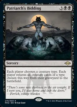 PATRIARCH'S BIDDING NM! *MODERN HORIZONS 2* - Image 1