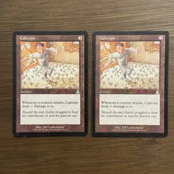 Urzas Destiny Caltrops x2 Magic the Gathering - Image 1