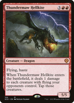 Thundermaw Hellkite [Starter Commander Decks] Magic MTG - Image 1