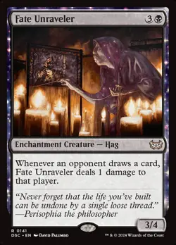 MTG Commander DSK R Fate Unraveler #0141 - Image 1