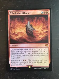 MTG Final Fantasy English Nibelheim Aflame 0146 Foil - Image 1
