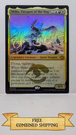 Shiko, Paragon of the Way Prerelease Cards Foil - Image 1