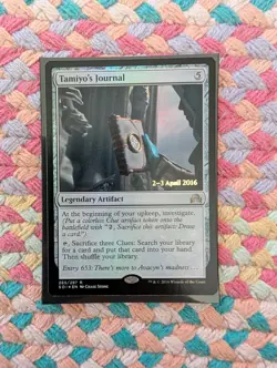 Tamiyo’s Journal - Prerelease Promo Entry 653 - Magic the Gathering - Image 1